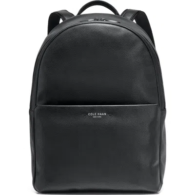 Cole Haan Belmont Leather Backpack In Black