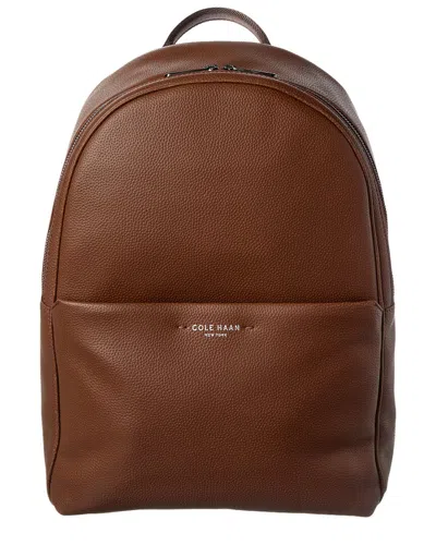 Cole Haan Belmont Leather Backpack In Brown