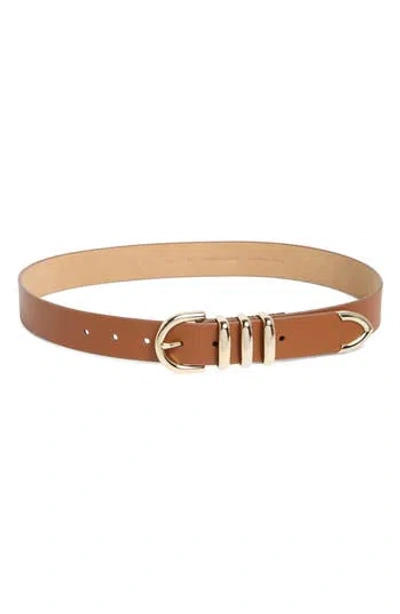 COLE HAAN COLE HAAN BEVELED BUCKLE BELT