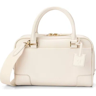 Cole Haan Beverly Leather Satchel In White