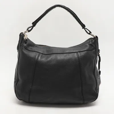 Cole Haan Black Leather Hobo