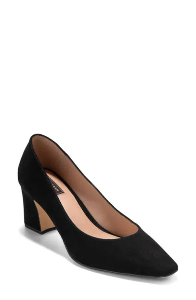 Cole Haan Blanche Block Heel Pump In Black
