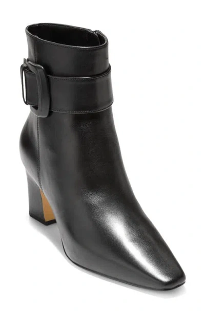 Cole Haan Blanche Buckle Bootie In Black