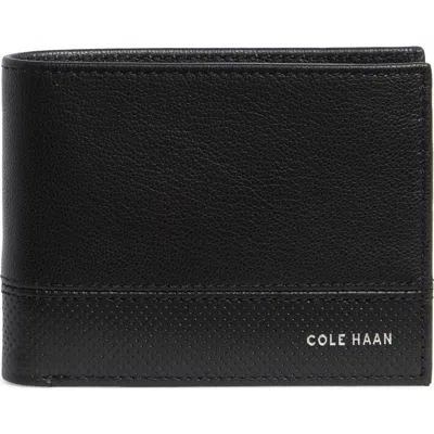 Cole Haan Bleecker Leather Bifold Wallet In Black