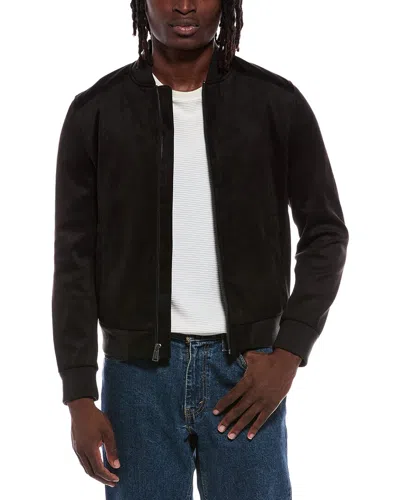 Cole Haan Bomber Jacket In Black