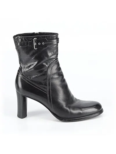 Pre-owned Cole Haan Boots In Black