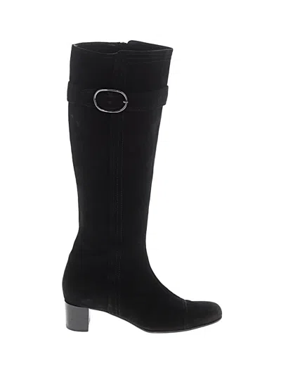 Pre-owned Cole Haan Boots In Black