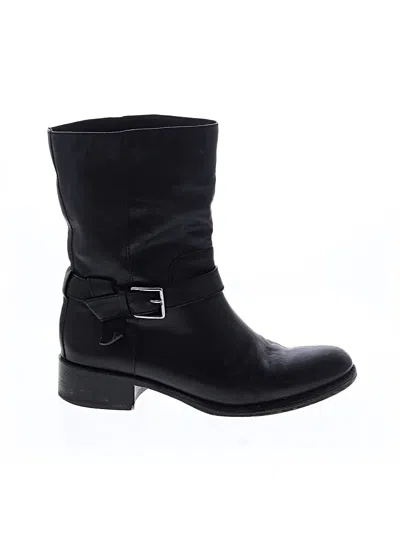 Pre-owned Cole Haan Boots In Black