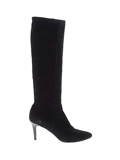 Pre-owned Cole Haan Boots In Black