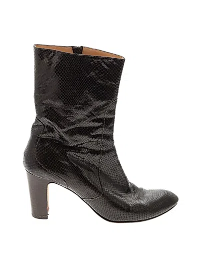 Pre-owned Cole Haan Boots In Black