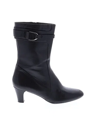 Pre-owned Cole Haan Boots In Black