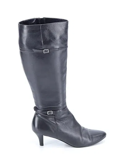 Pre-owned Cole Haan Boots In Black