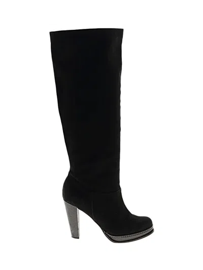 Pre-owned Cole Haan Boots In Black