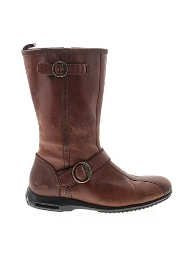 Pre-owned Cole Haan Boots In Brown