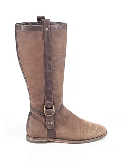 Pre-owned Cole Haan Boots In Brown