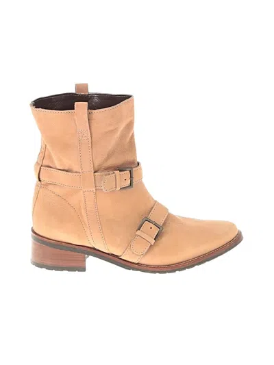 Pre-owned Cole Haan Boots In Brown