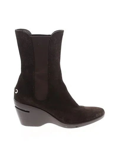 Pre-owned Cole Haan Boots In Brown