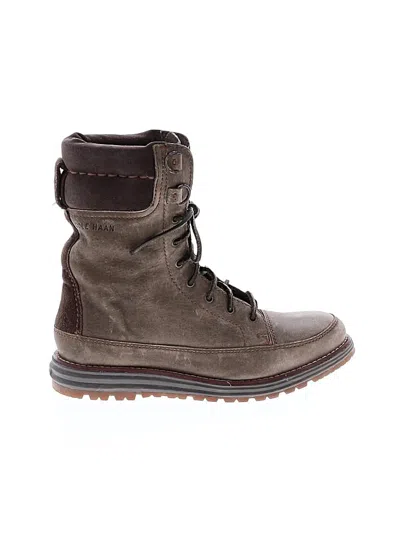 Pre-owned Cole Haan Boots In Brown
