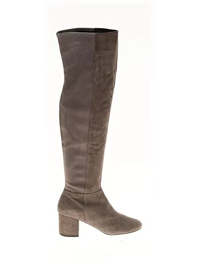 Pre-owned Cole Haan Boots In Gray