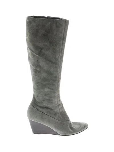 Pre-owned Cole Haan Boots In Gray