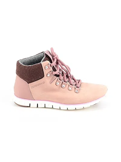 Pre-owned Cole Haan Boots In Pink