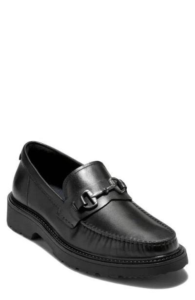 Cole Haan Broome Grand Lug Sole Bit Loafer In Black