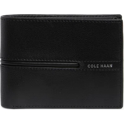 Cole Haan Broome Passcase Wallet In Black