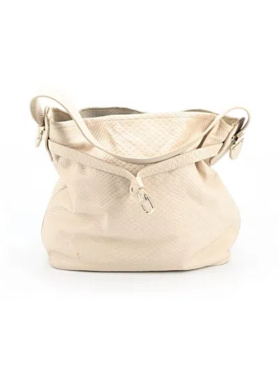 Pre-owned Cole Haan Bucket Bag In White