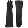 Cole Haan Button Tech Gloves In Black