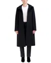 Cole Haan Luxe Wool-blend Belted Oversized Coat