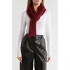 Cole Haan Cable Knit Scarf In Red