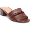 Cole Haan Cailyn Bow Slide Sandal In Brown