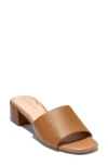 COLE HAAN COLE HAAN CALLI SINGLE BAND BLOCK HEEL SLIDE SANDAL