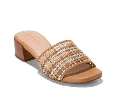 Cole Haan Calli Single Band Sandal In Brown