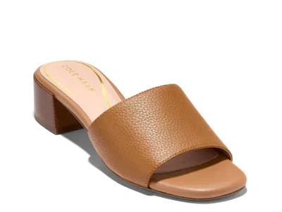 Cole Haan Calli Single Band Sandal In Brown