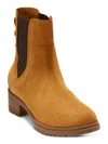 Cole Haan Wp Camea Womens Suede Pull-on Chelsea Boots In Brown