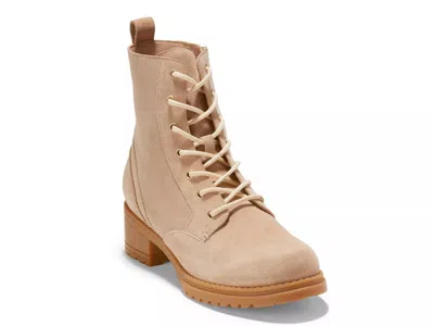Cole Haan Camea Combat Boot In Brown