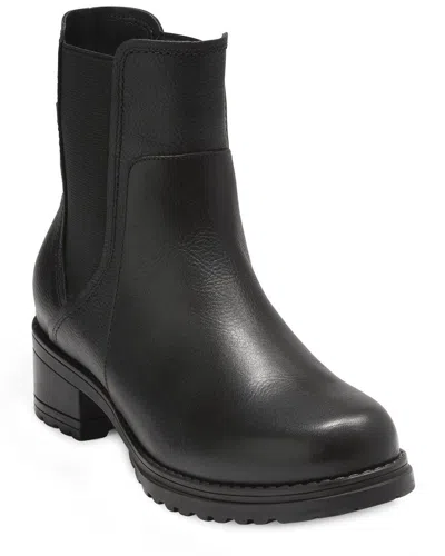 Cole Haan Greenwich Leather Chelsea Booties In Black