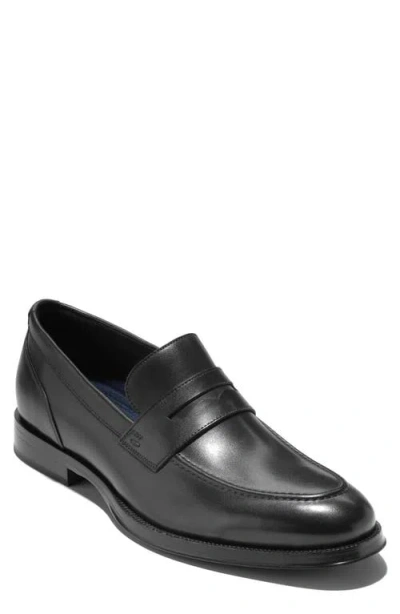 Cole Haan Carnegie Penny Loafer In Black Black