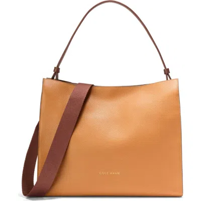 COLE HAAN COLE HAAN CARRYALL LEATHER SATCHEL