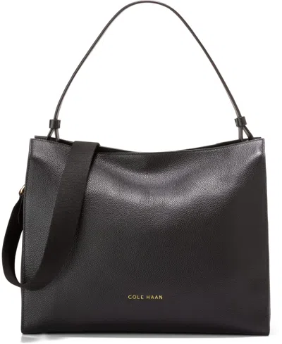 Cole Haan Carryall Medium Shoulder Bag In Black