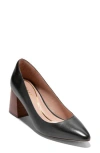 Cole Haan Cassandra Pointed Toe Pump In Black