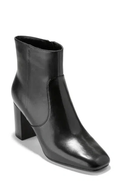 Cole Haan Caterina Leather Bootie In Burgundy