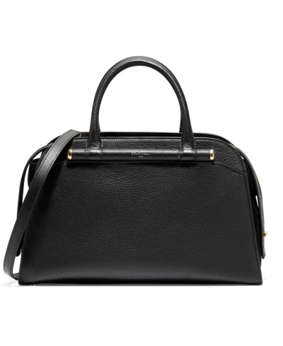 Cole Haan Catherine Large Satchel Bag In Black