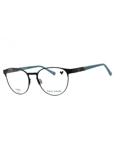 Cole Haan Ch4522 Eyeglasses In 001 - Black