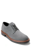 Cole Haan Chamberlain Grand Plain Toe Derby In Gray