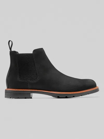 Cole Haan Chamberlin Grand Chelsea Boots In Black