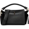 Cole Haan Charissa Leather Shoulder Bag In Black