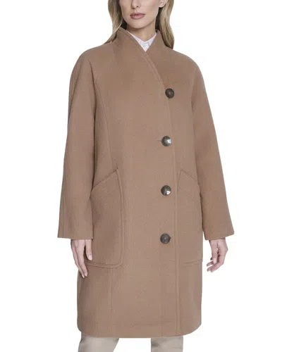 COLE HAAN COLE HAAN CHEVRON TEXTURED WOOL-BLEND JACKET