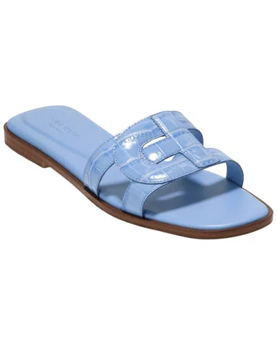 Cole Haan Chrisee Leather Sandal In Blue
